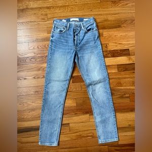 Denim Forum Yoko High Rise Slim Jeans